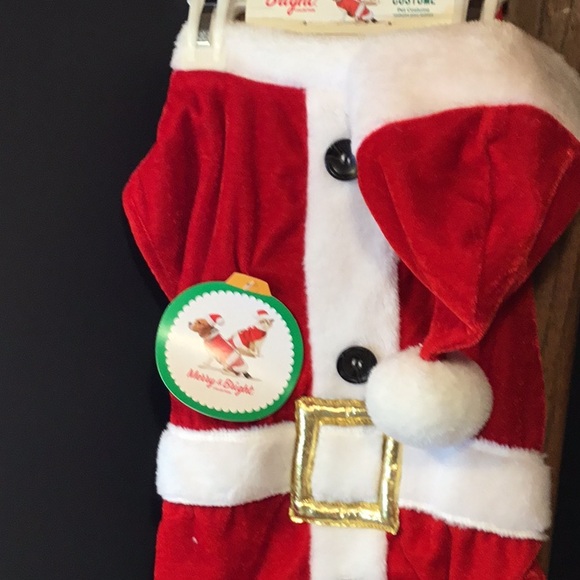 NWT Santa Pet Christmas Costume size Medium - Picture 12 of 16